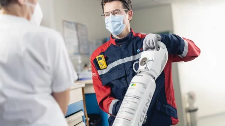 Services liés aux gaz à usage médical
